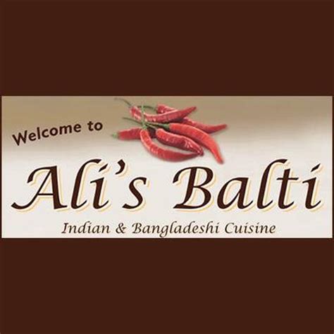 Ali's Balti in Corby .